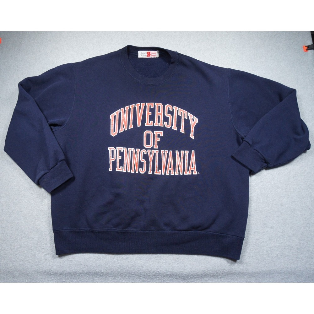 Vintage University Of Pennsylvania Sweatshirt Mens XLarge Crewneck College 90s